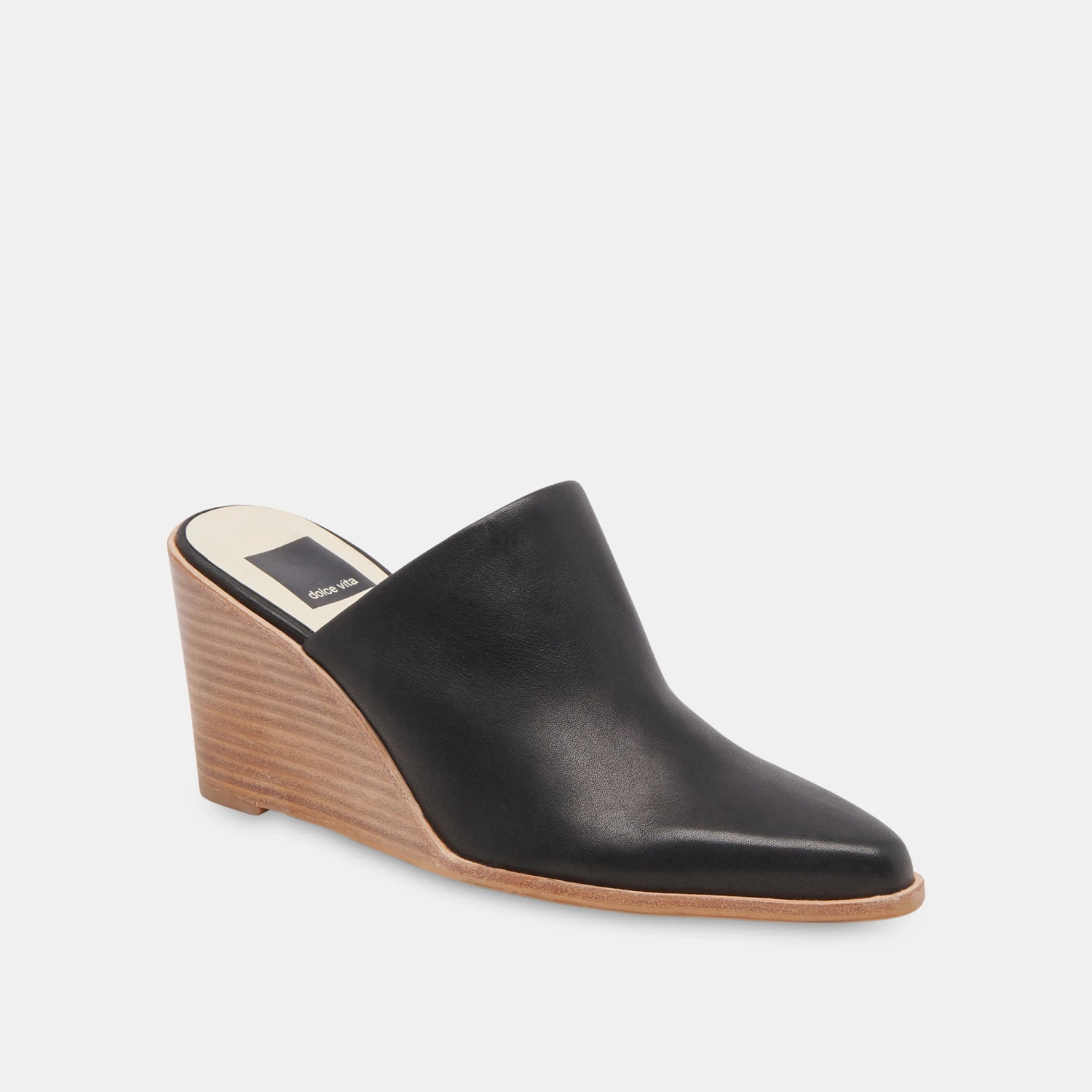 Dolce Vita BEEMA MULES BLACK LEATHER - Image 3