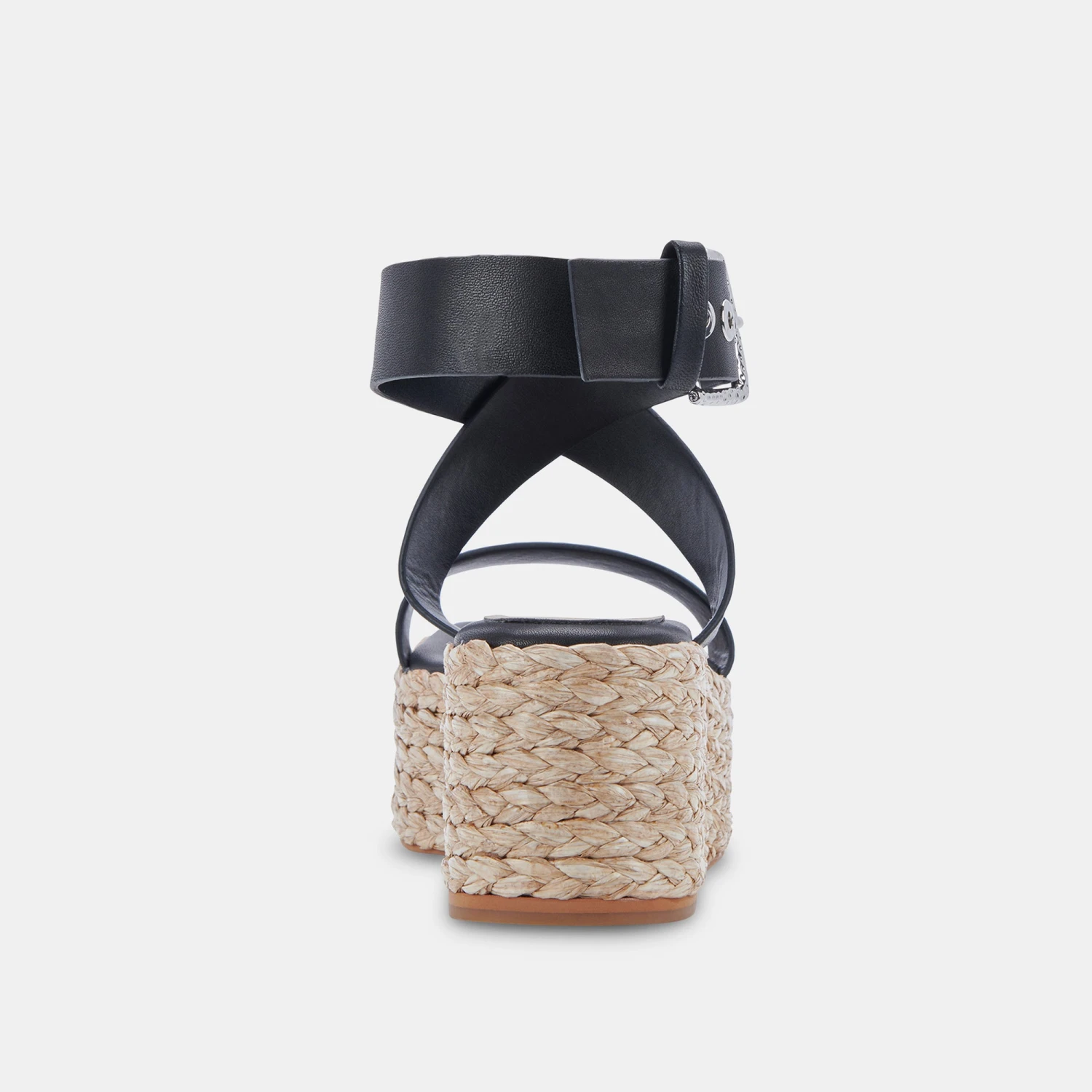 CANNES SANDALS BLACK LEATHER - Image 7