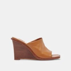 Dolce Vita GILDED WEDGES ACORN LEATHER