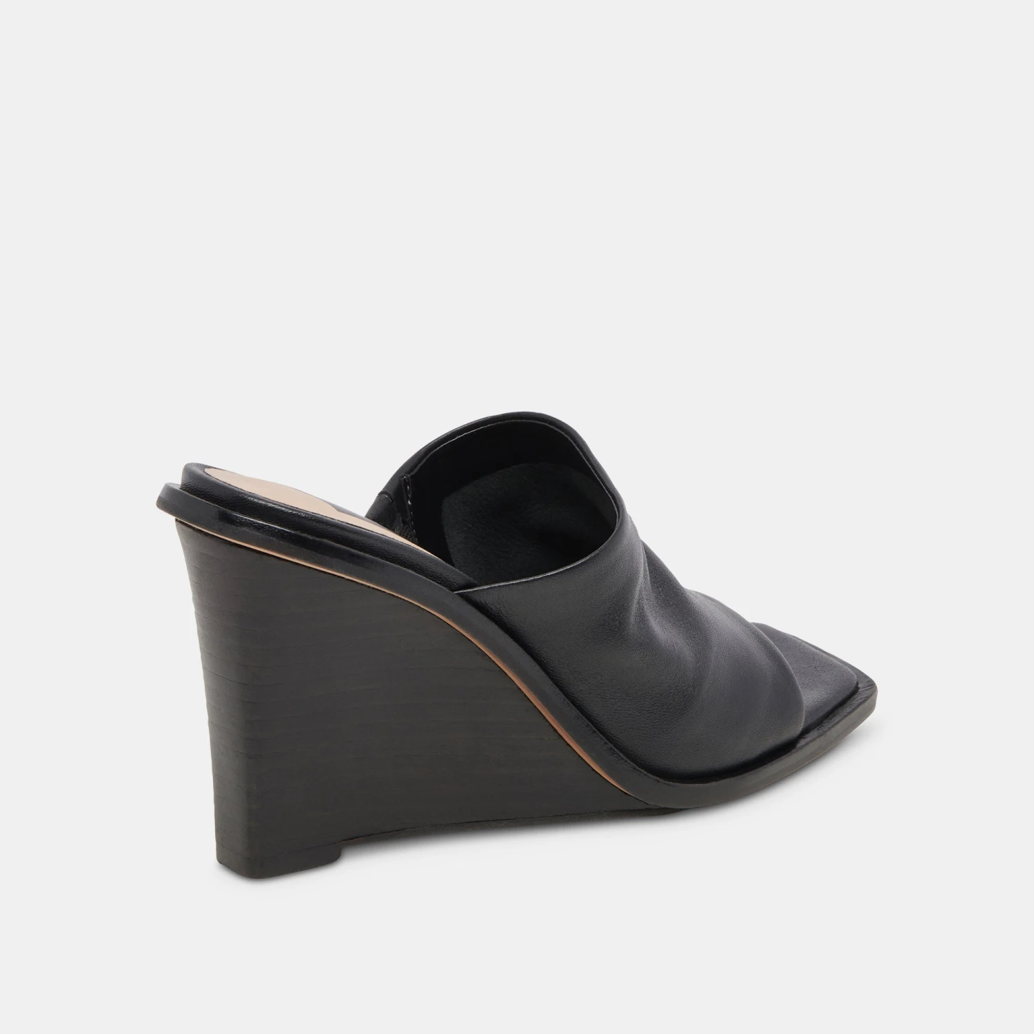 Dolce Vita GILDED WEDGES BLACK LEATHER - Image 3