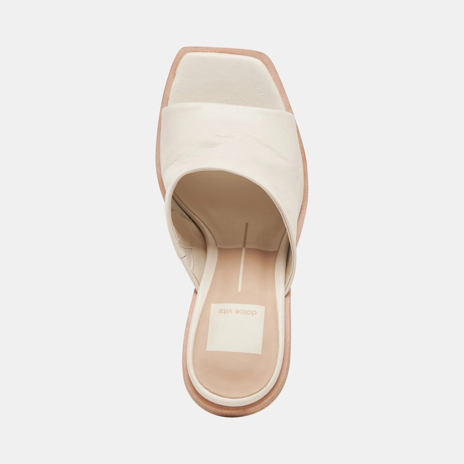 Dolce Vita GILDED WEDGES IVORY LEATHER - Image 8
