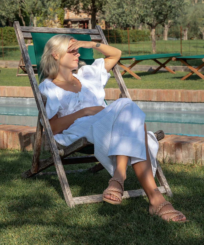 IMAN WIDE SANDALS CAFE STELLA - Image 7