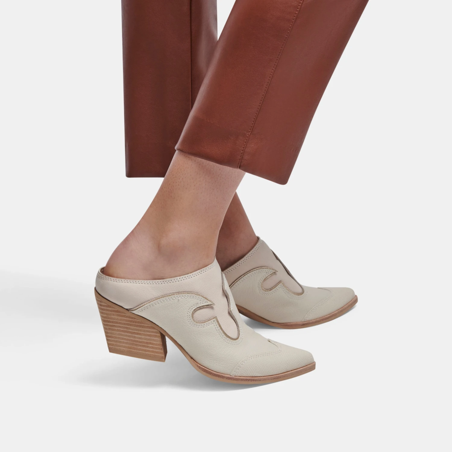 LARS MULES IVORY NUBUCK - Image 4
