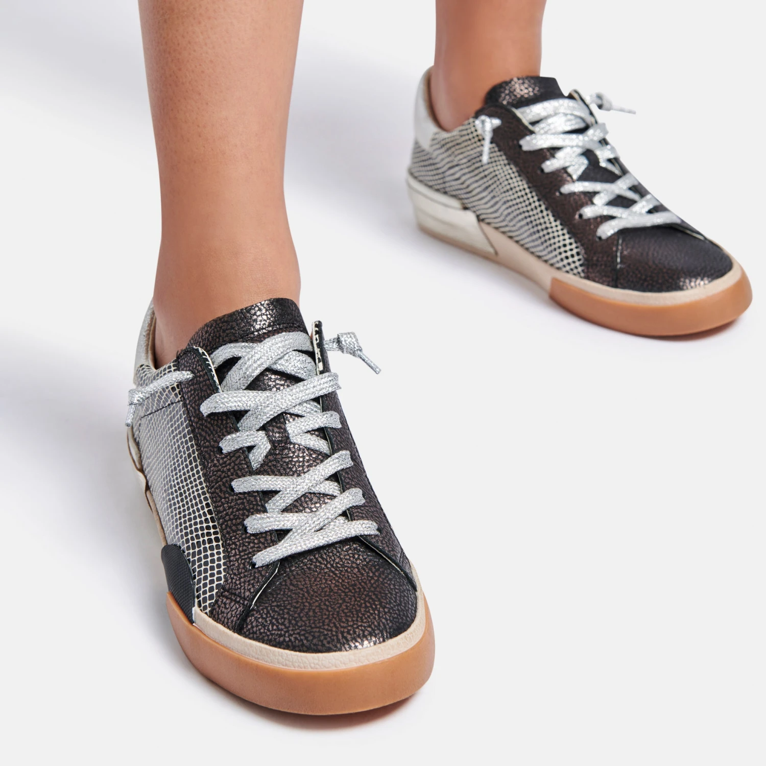 ZINA SNEAKERS MERCURY LEATHER - Image 2