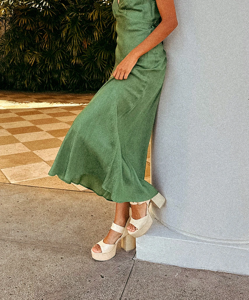 BOBBY HEELS NATURAL RAFFIA - Image 6