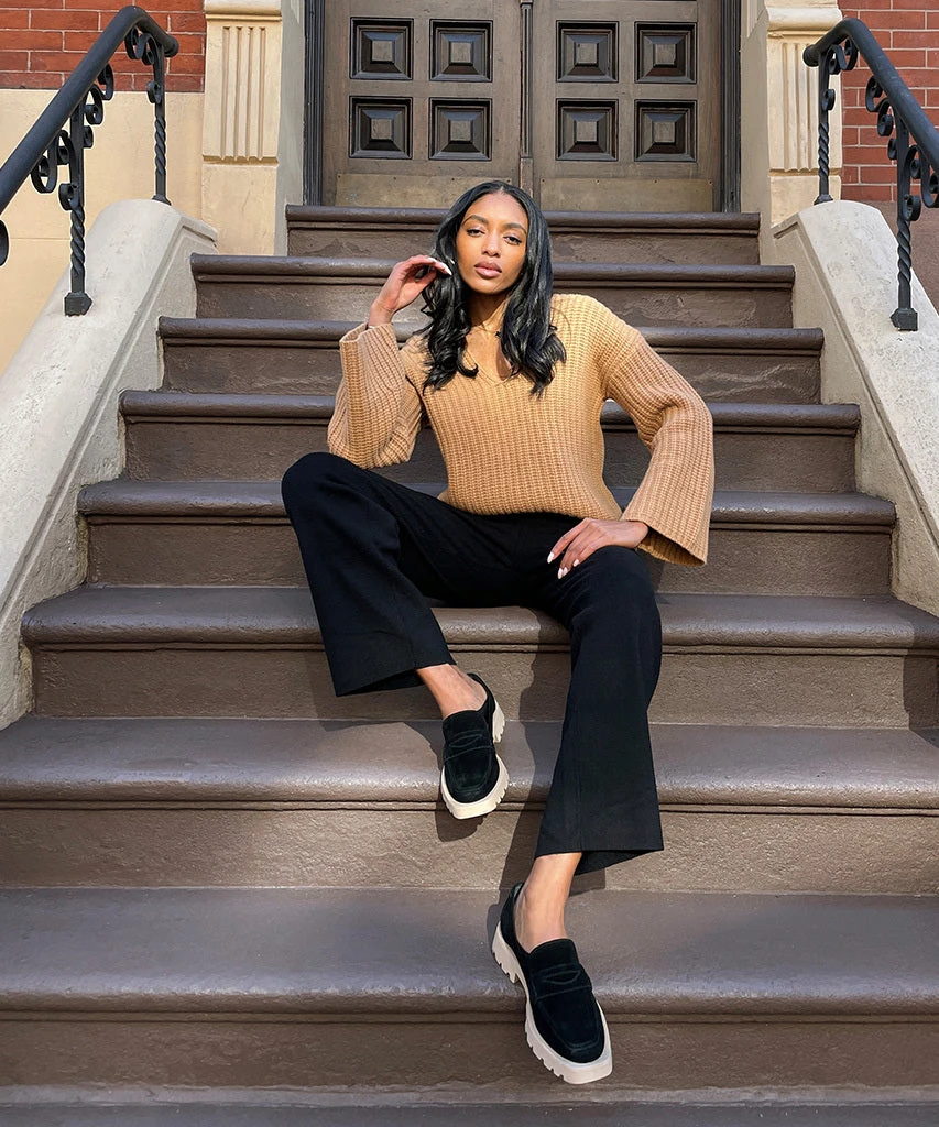 ELIAS FLATS MIDNIGHT SUEDE - Image 2