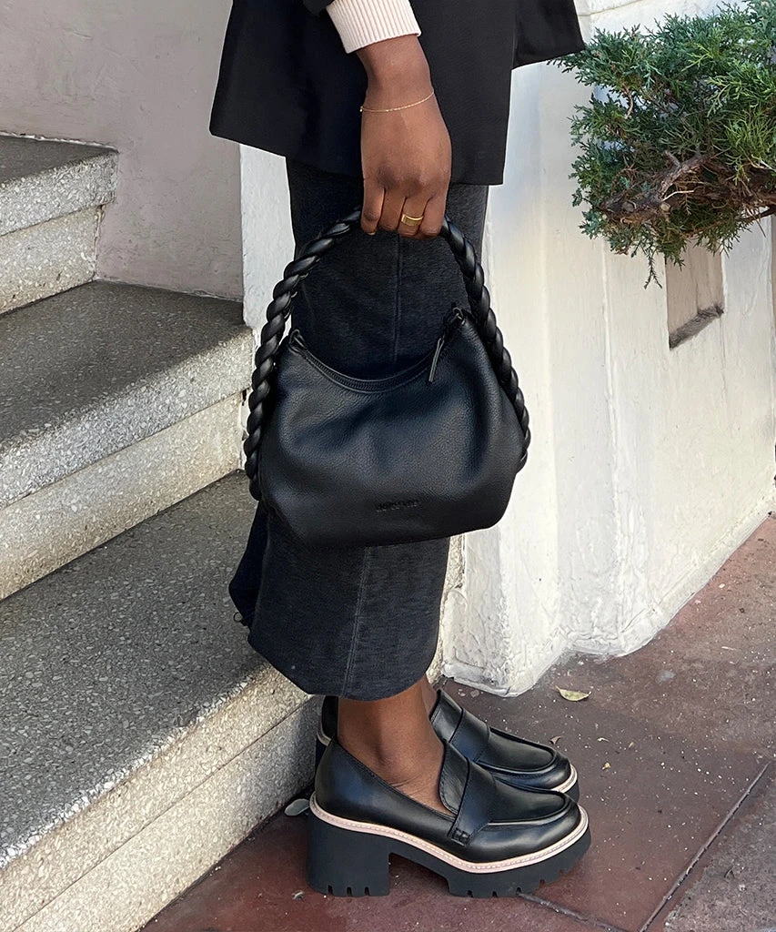 HALONA LOAFERS ONYX LEATHER - Image 4