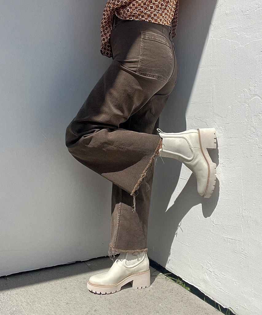 HAWK H2O BOOTIES IVORY LEATHER - Image 2